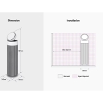 LG 樂金 AS55GGWX0 PuriCare™ AeroBooster 空氣清新機